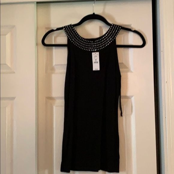 White House Black Market Tops - White house black market black top sweater XS